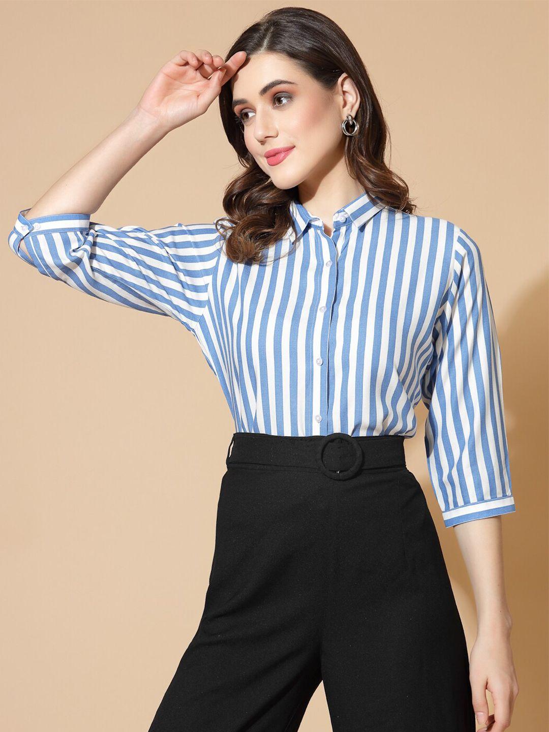 dressberry vertical striped formal shirt