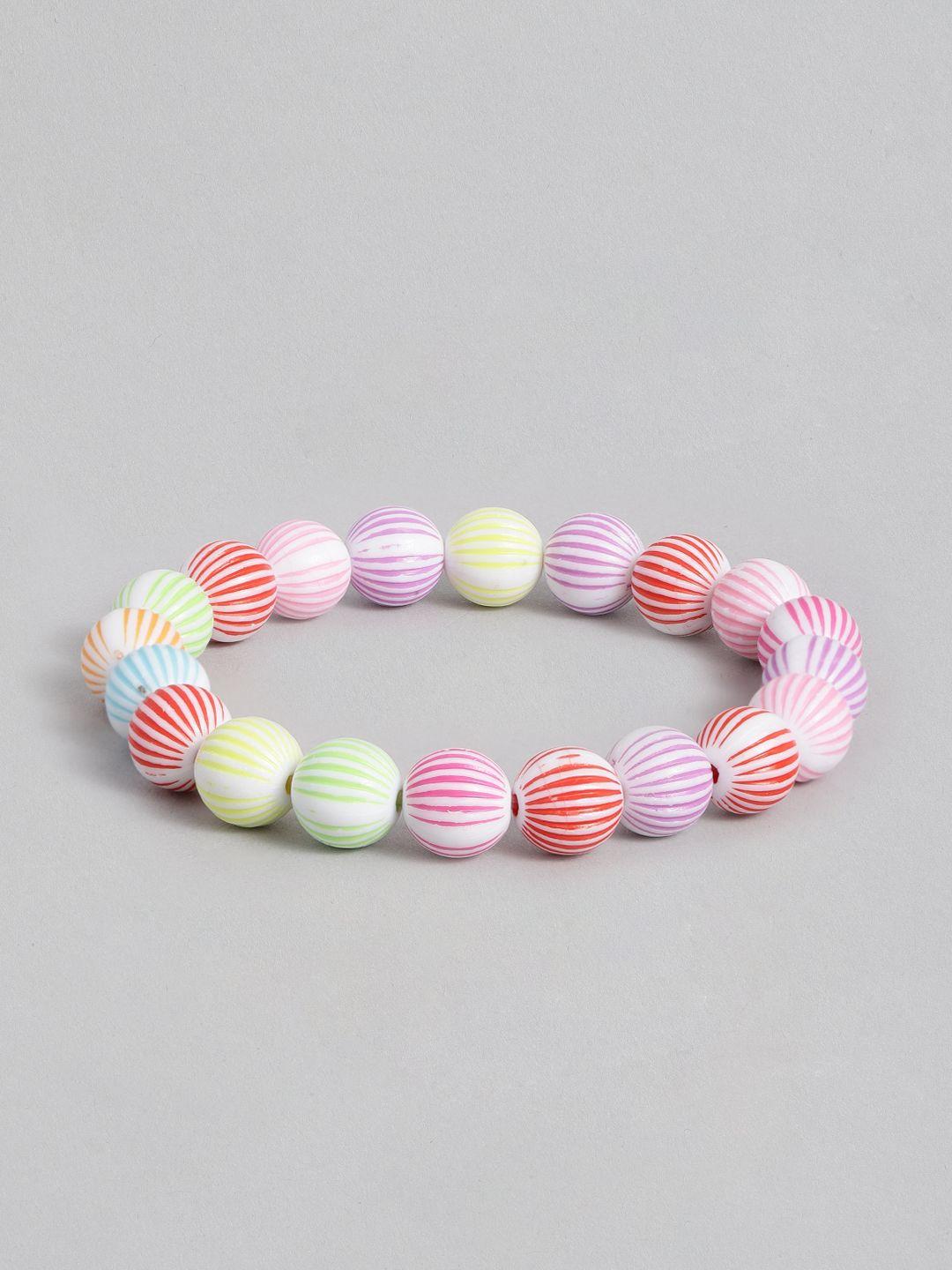 dressberry women artificial beads studded bracelet