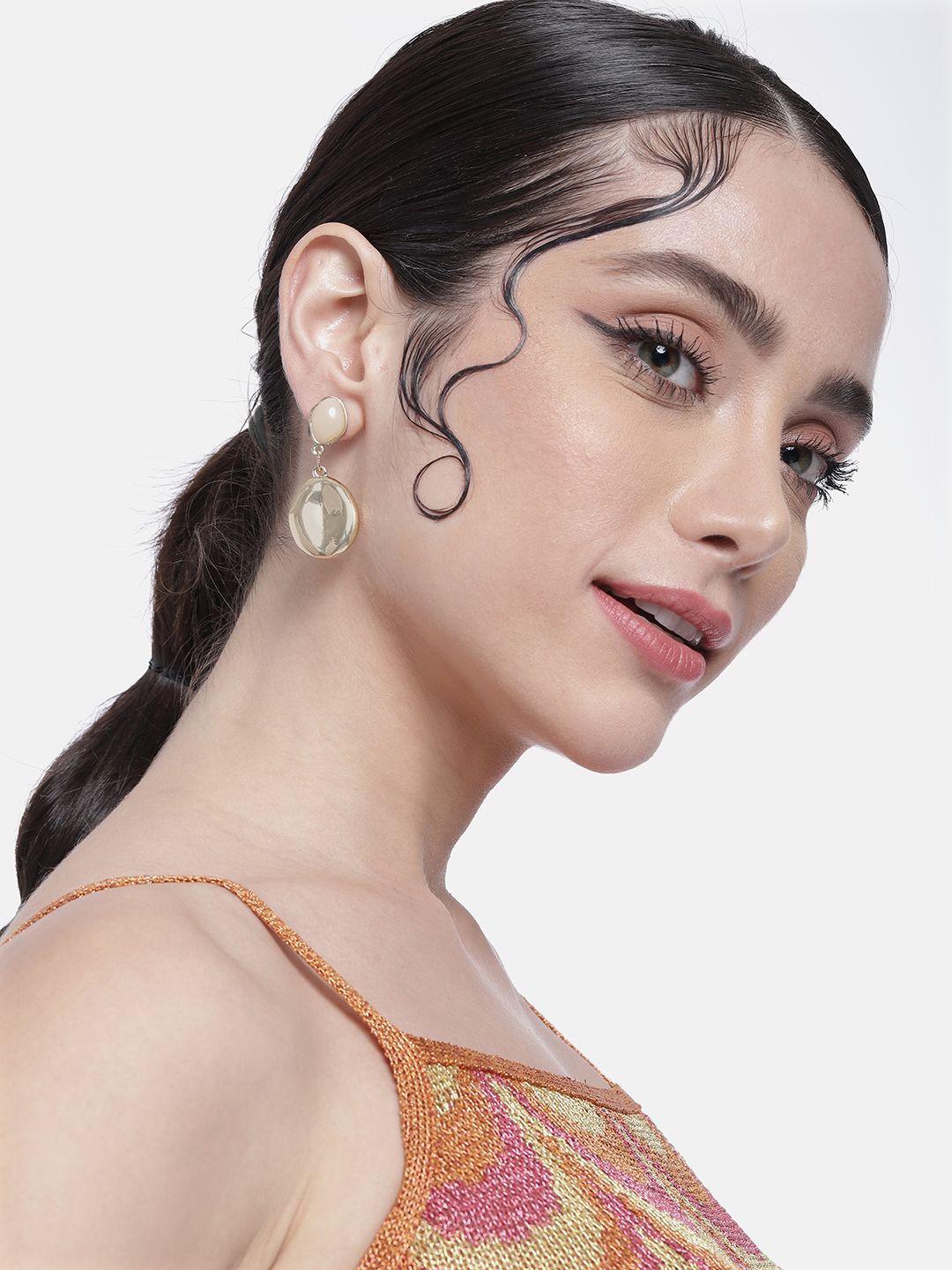 dressberry women contemporary drop earrings