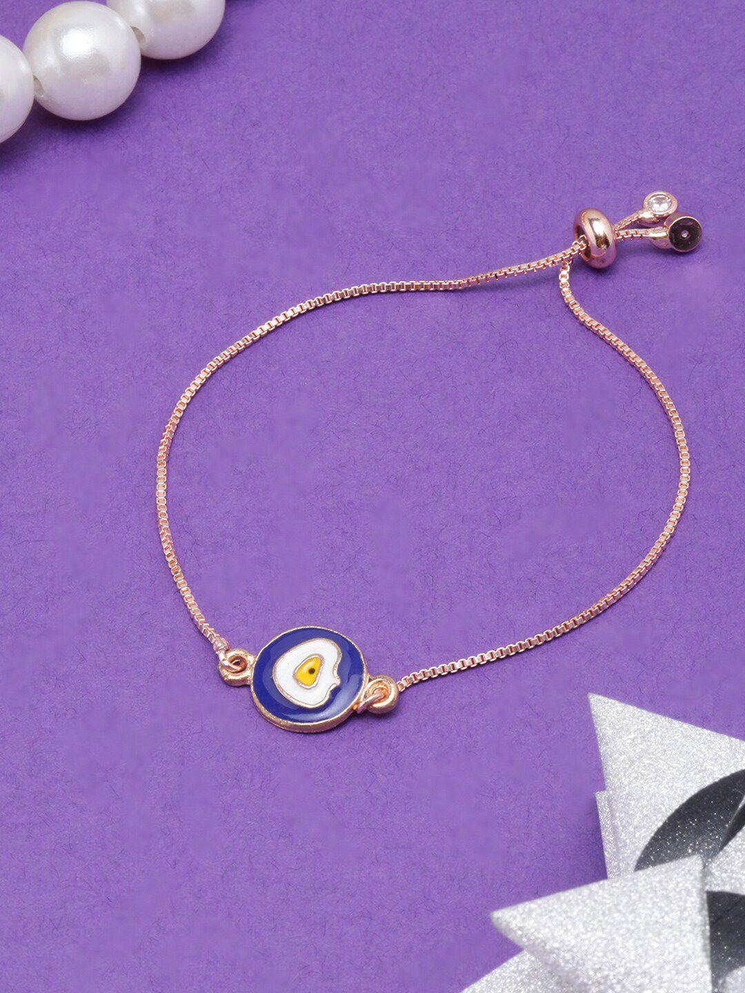 dressberry women gold-plated charm bracelet