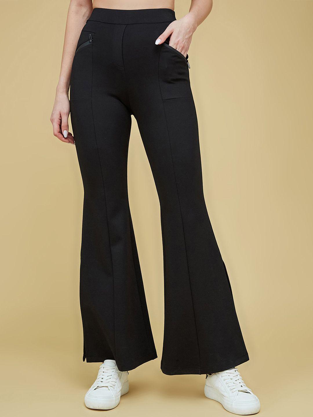 dressberry women high-rise trousers