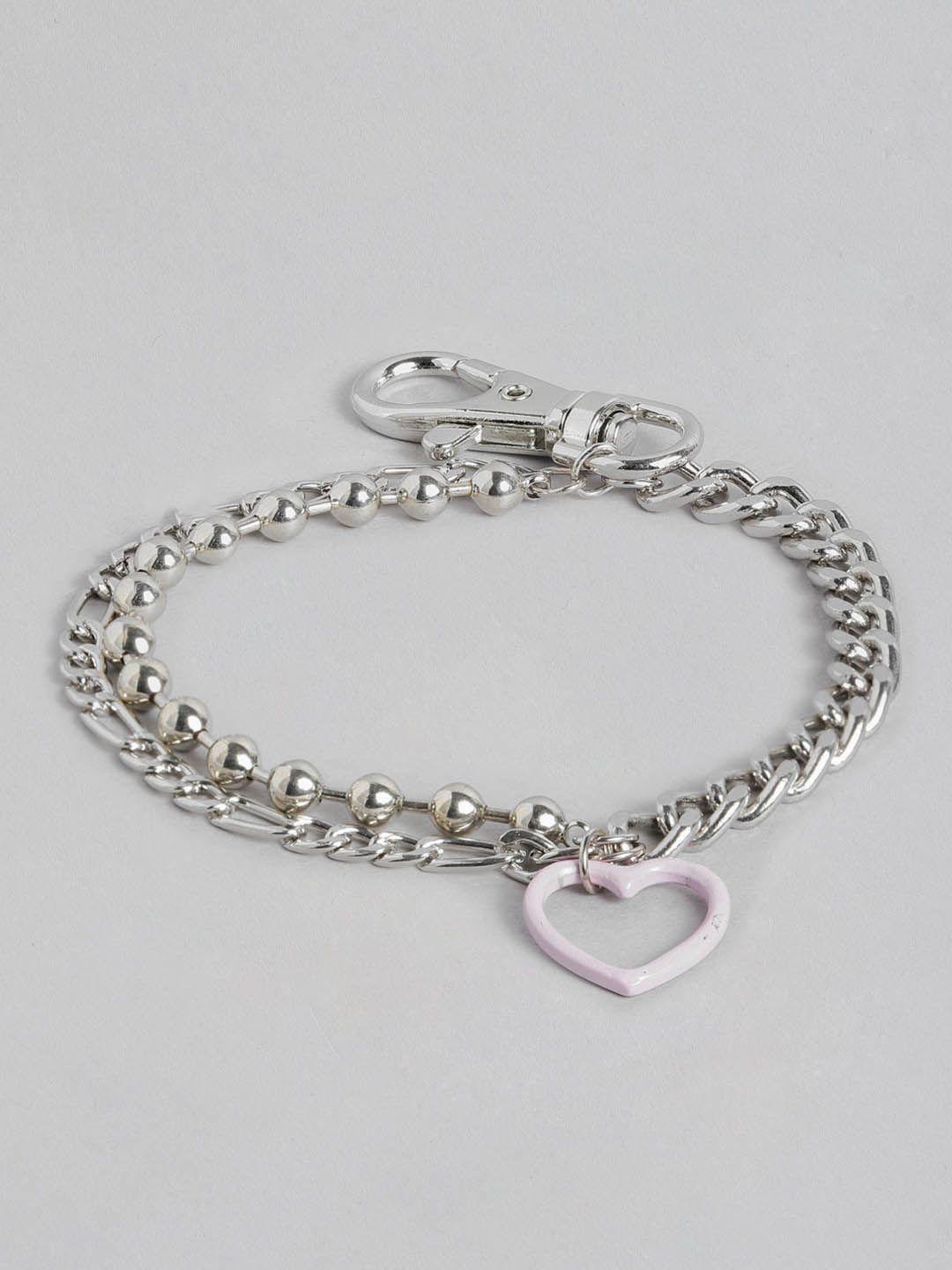 dressberry women layered charm bracelet