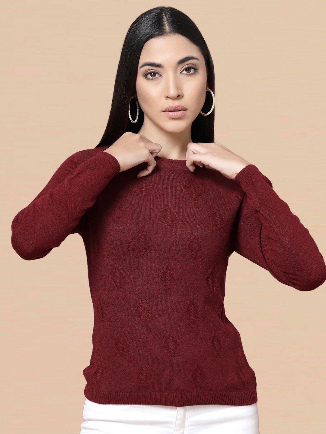 dressberry women maroon pullover