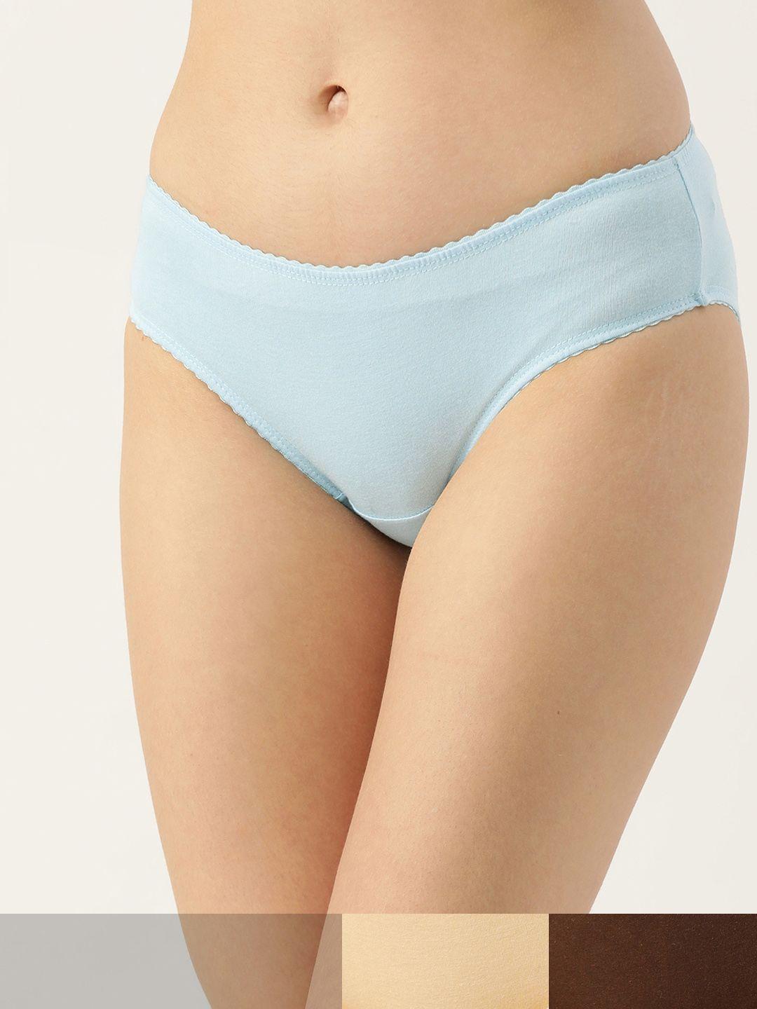 dressberry women pack of 3 hipster briefs db-3xs-sol-hip-015