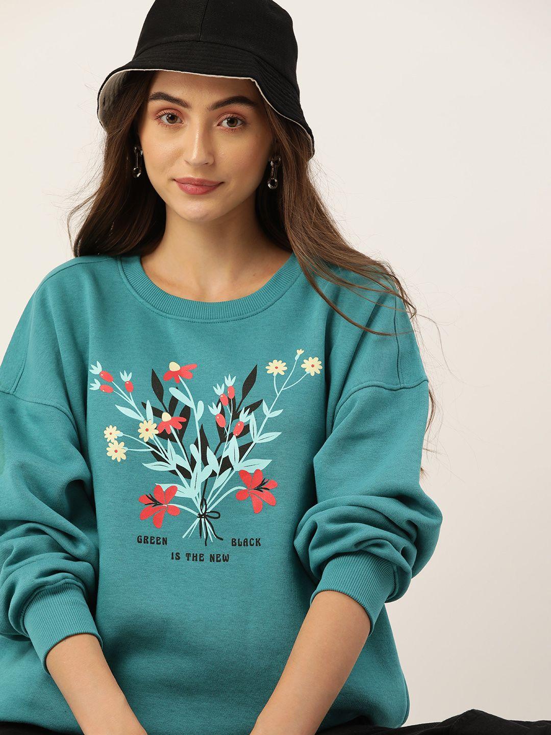 dressberry women printed sweatshirt