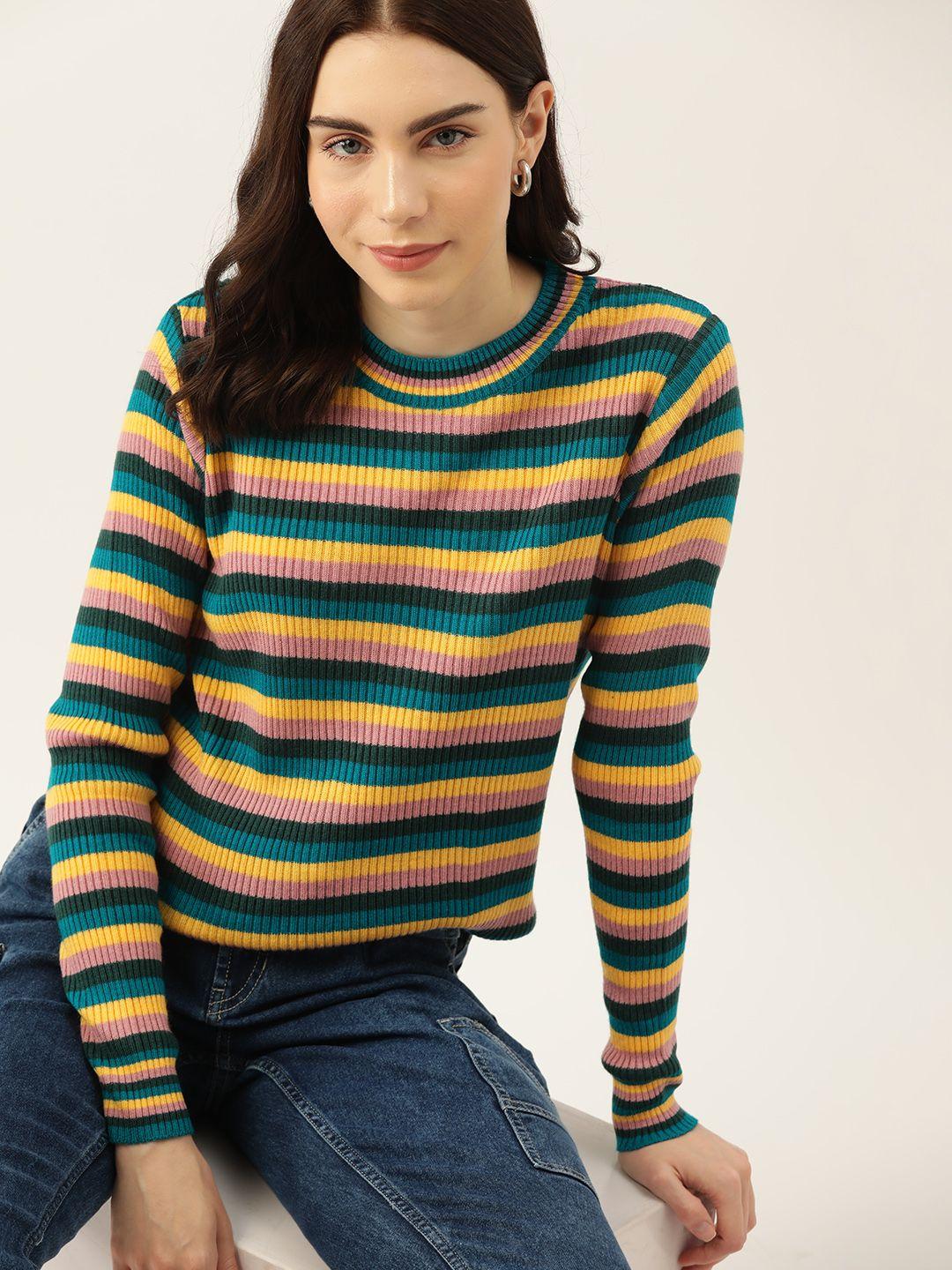 dressberry women striped pullover