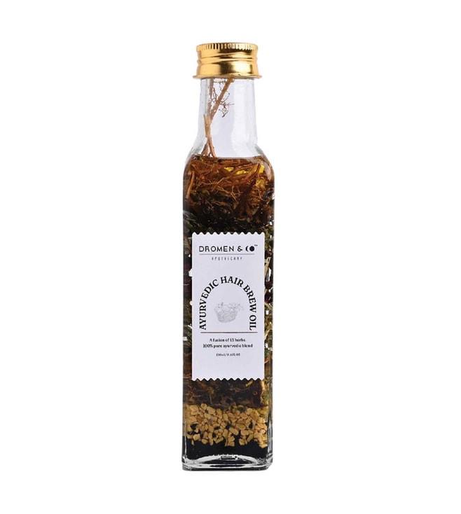 dromen & co ayurvedic hair brew oil - 250 ml