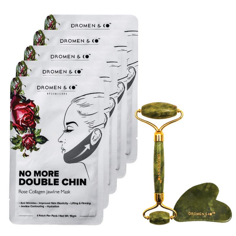dromen & co buy 5 no more double chin lift masks and get a jade beauty kit free