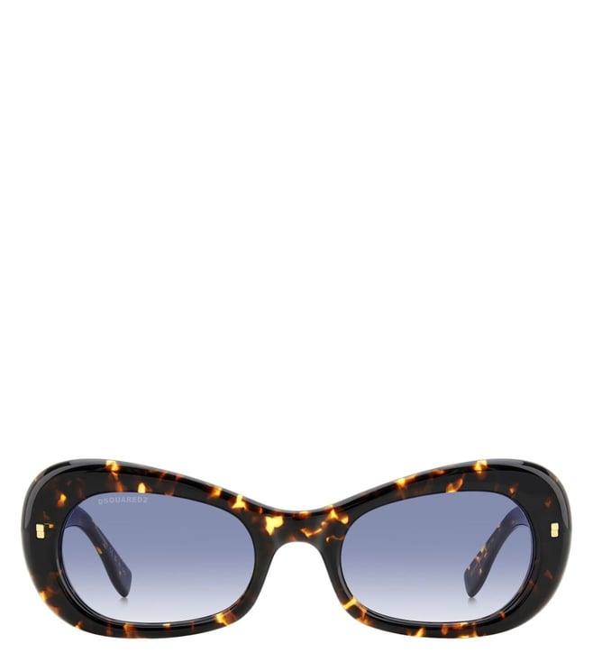 dsquared2 2065630865208 blue hype uv protected butterfly sunglasses for women