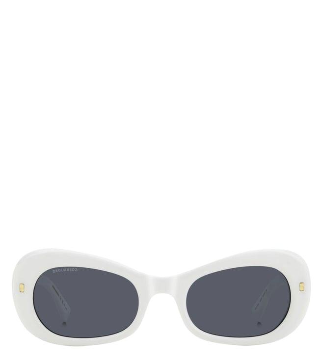 dsquared2 206563vk652ir grey hype uv protected butterfly sunglasses for women