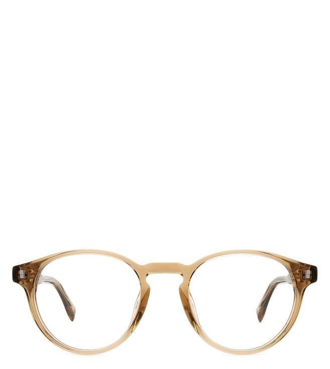 dsquared2 d2 0080 beige round eyewear frames for men