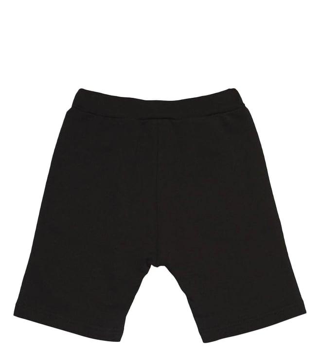 dsquared2 kids black logo comfort fit boxer shorts