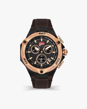 dtwgc2019002 analog watch with leather strap