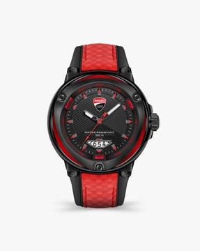 dtwgn2018904 analog watch with silicone strap
