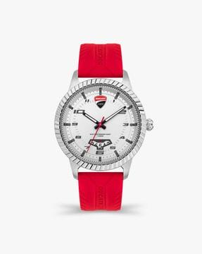 dtwgn2019502 analog watch with silicone strap