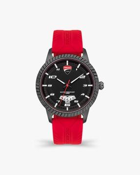 dtwgn2019503 analog watch with silicone strap