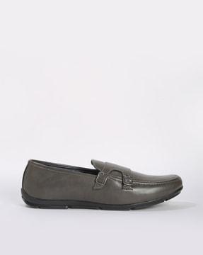 dual-strap monk shoes