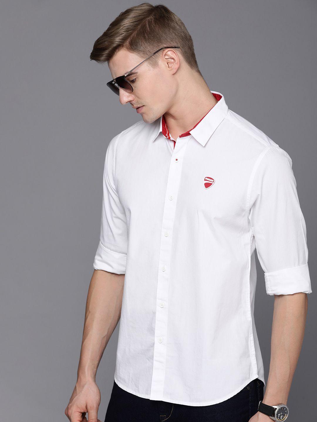 ducati pure cotton casual shirt