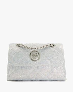 duchess diamante quilted shoulder bag