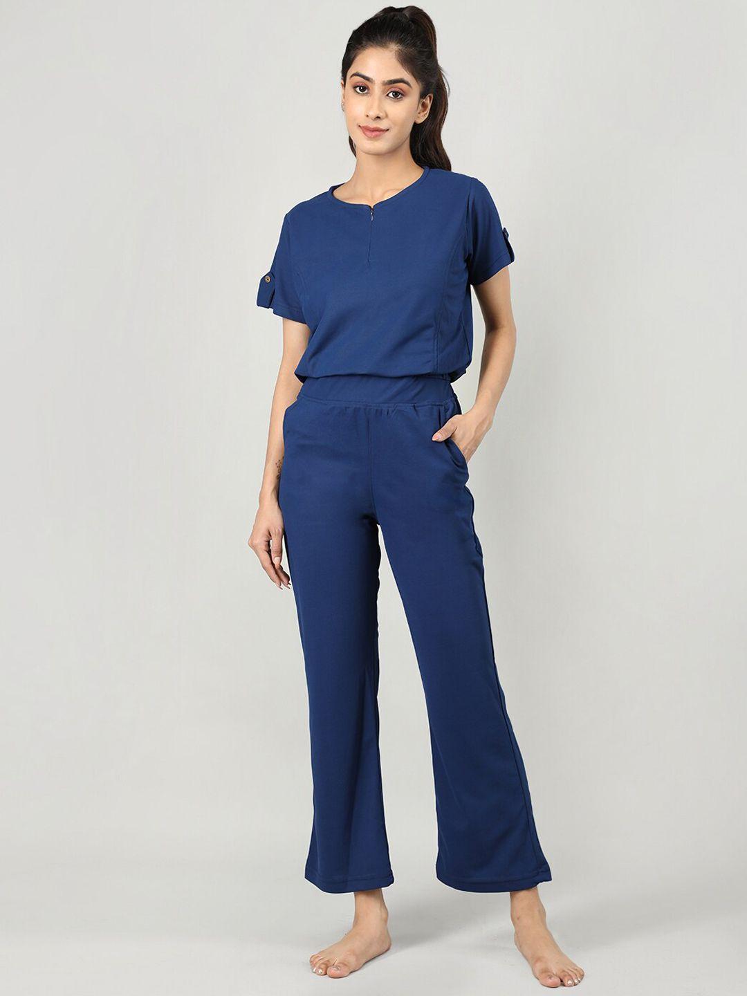 duchess round neck top & trousers