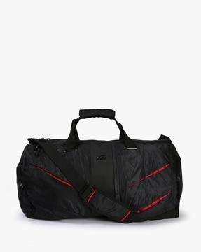 duffel bag with shoulder strap