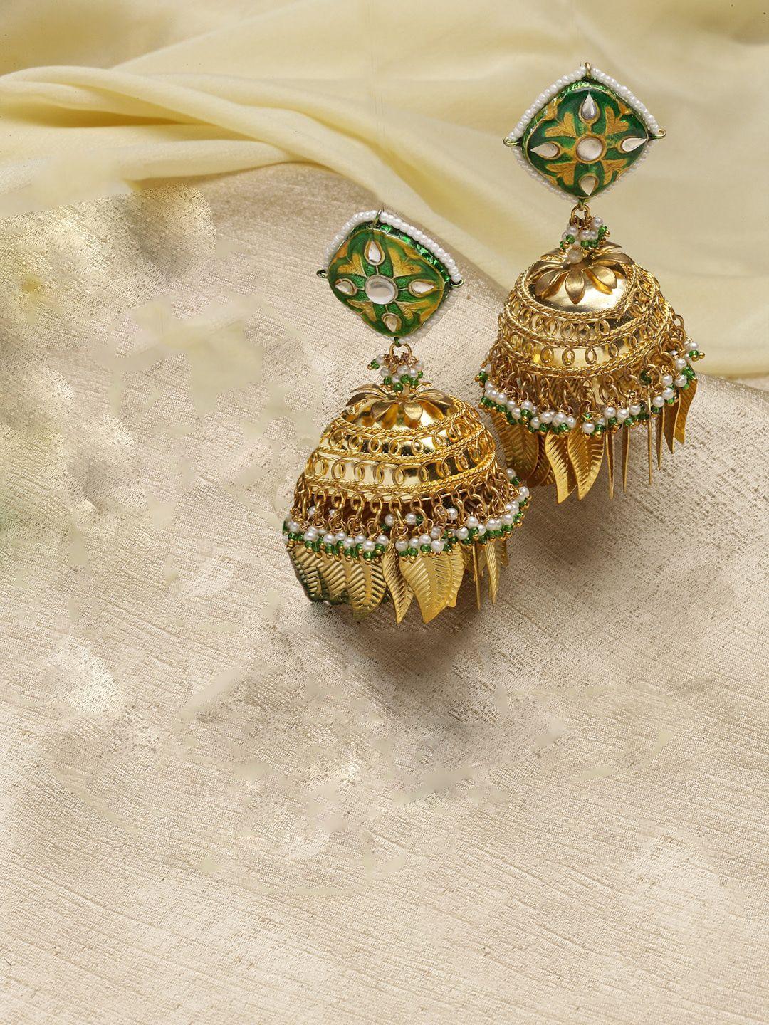 dugristyle classic jhumkas earrings