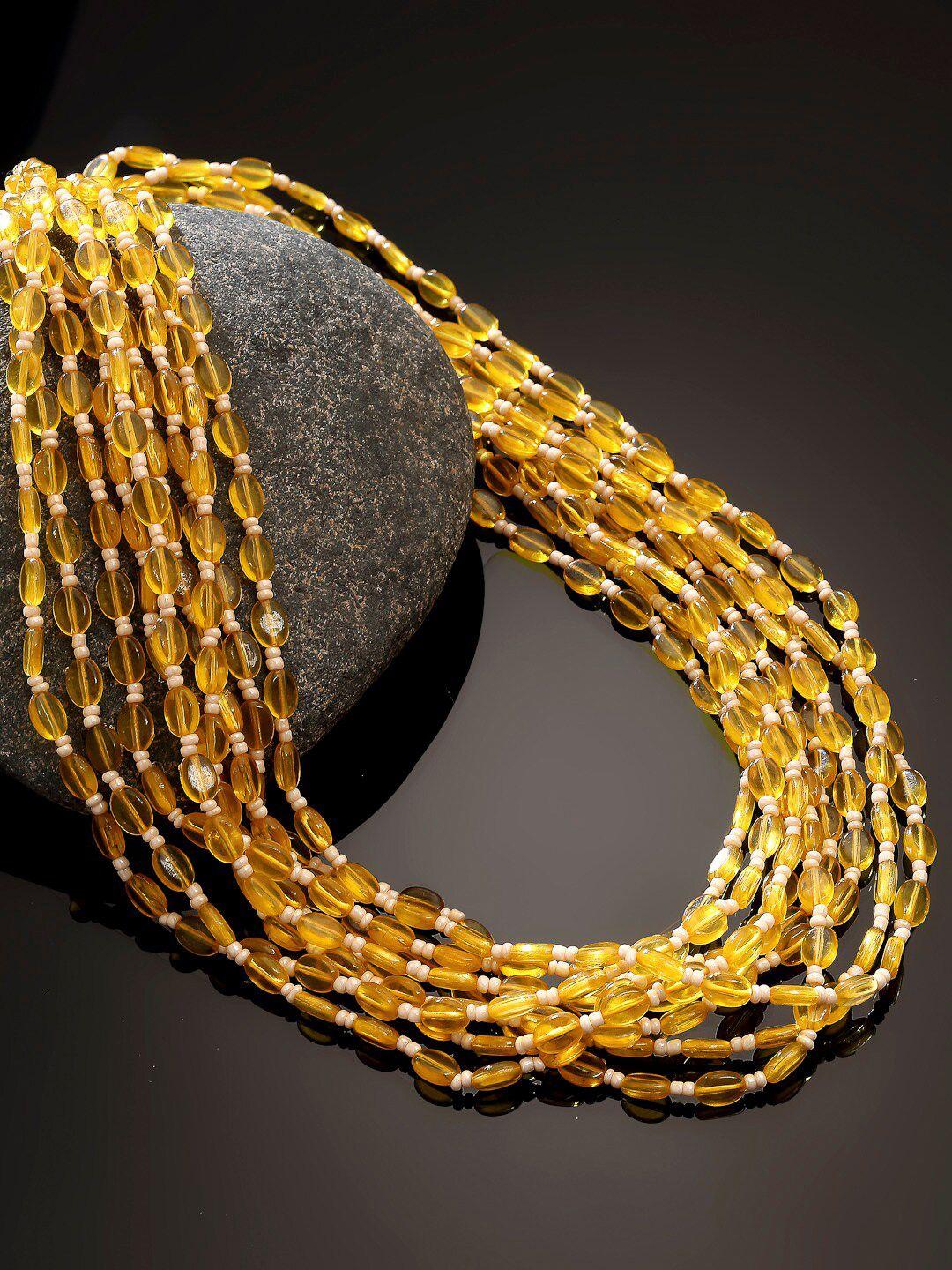 dugristyle gold-plated layered necklace