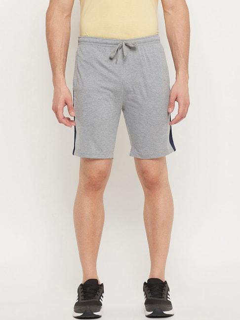 duke grey regular fit shorts