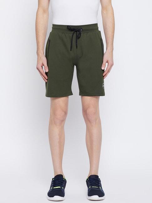 duke olive regular fit shorts