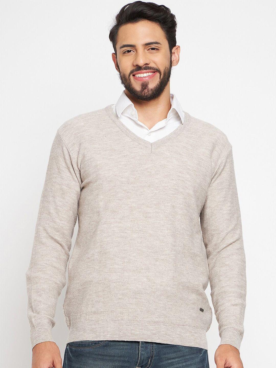 duke ribbed acrylic pullover sweaters