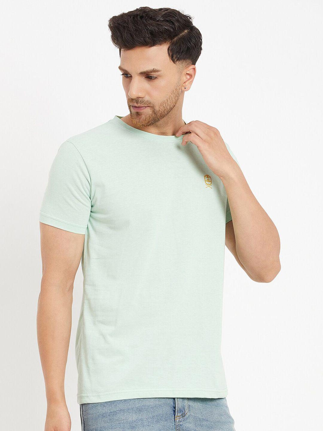 duke round neck slim fit cotton t-shirt