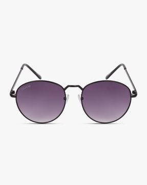 duke-a1871-c10 uv-protected round sunglasses