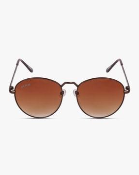 duke-a1871-c3 uv-protected round sunglasses