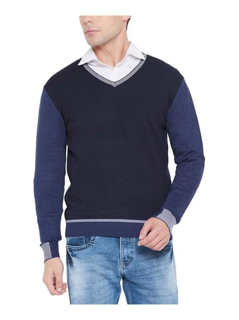 duke blue regular fit sweater