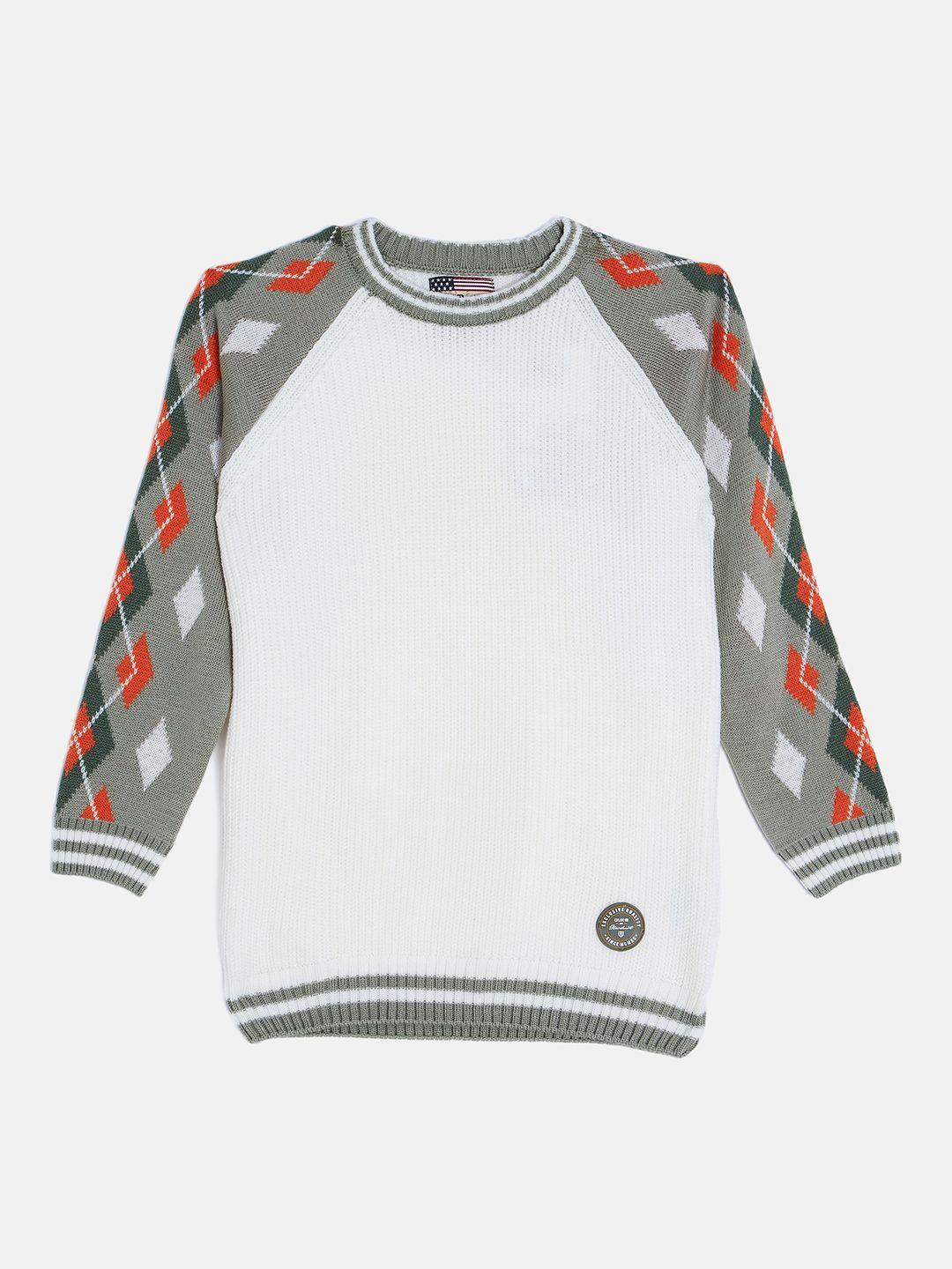 duke boys argyle pullover