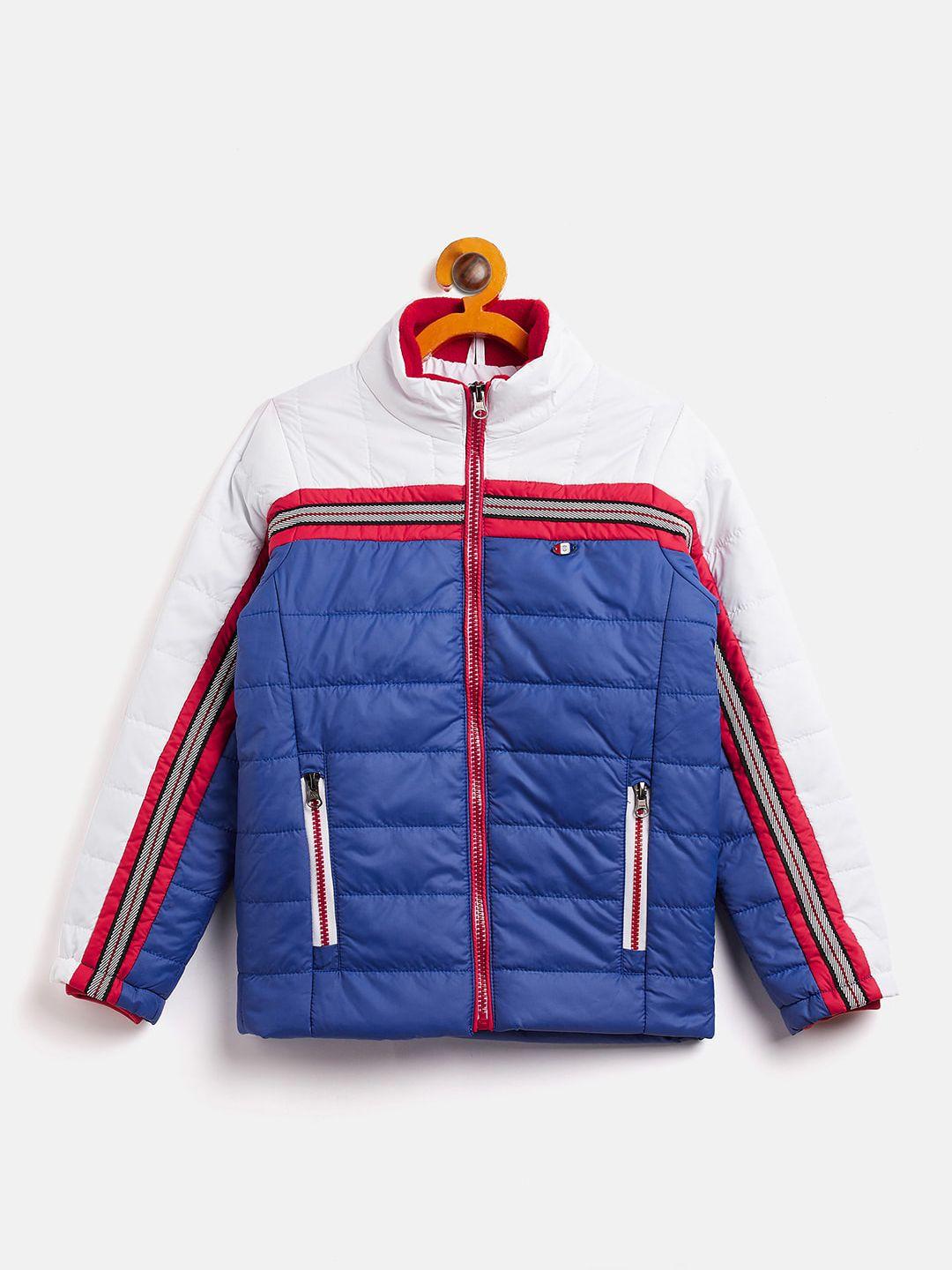 duke boys colourblocked puffer jacket