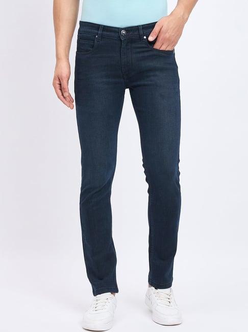 duke carbon blue slim fit jeans