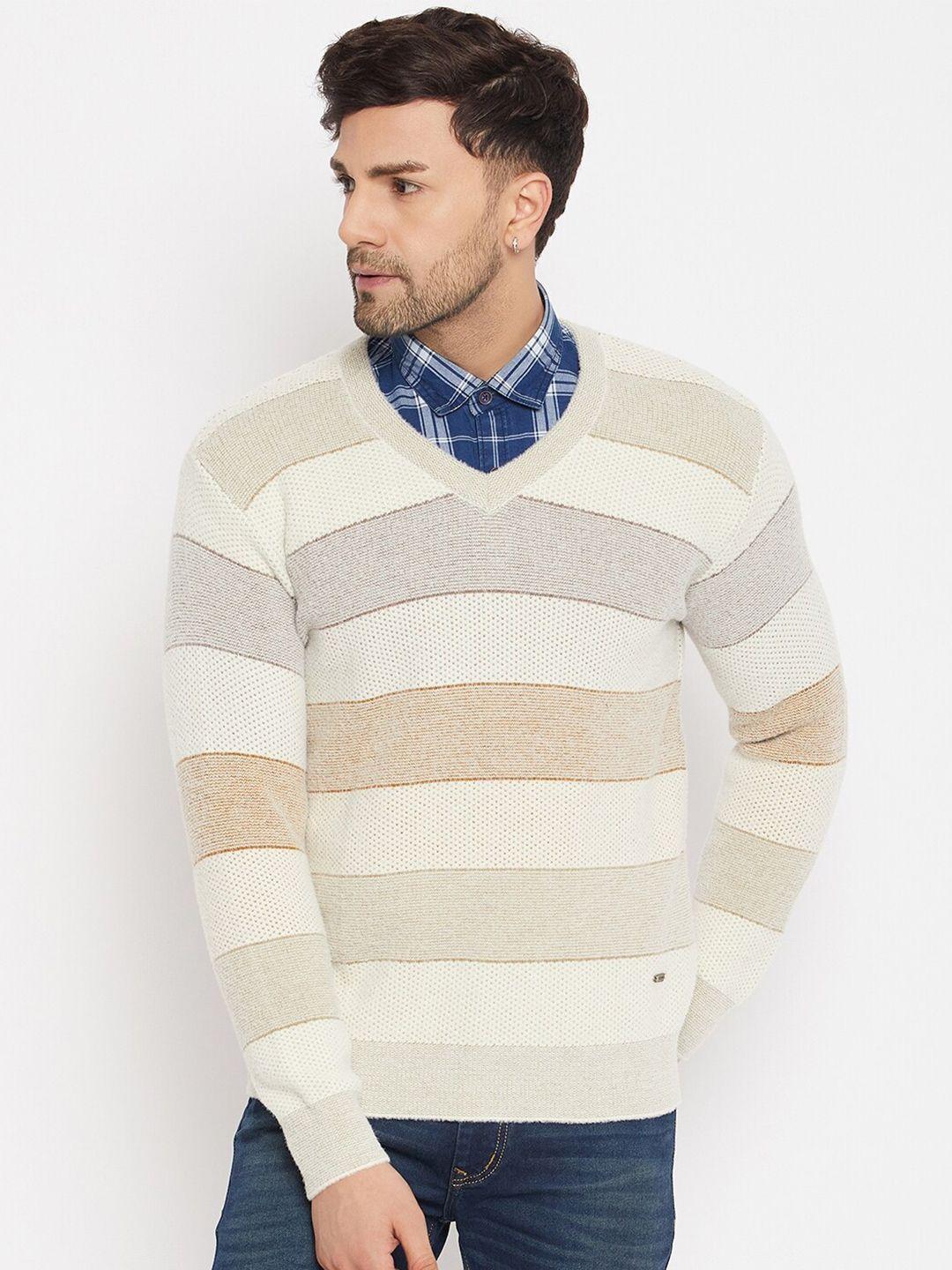 duke colourblocked acrylic pullover