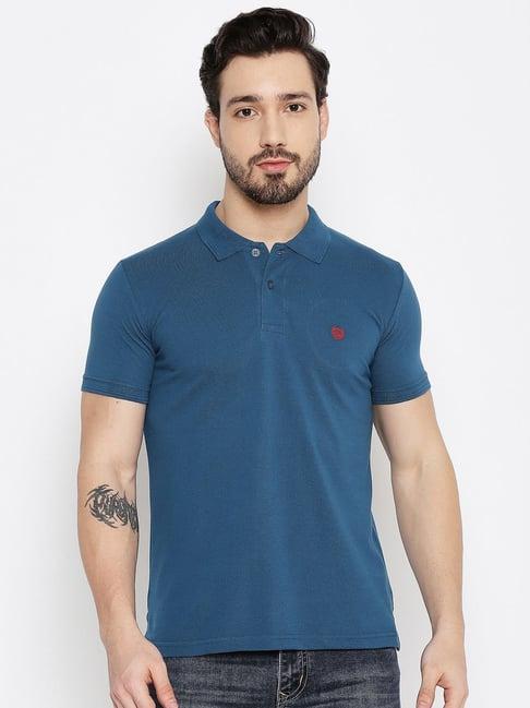 duke denim slim fit polo t-shirt