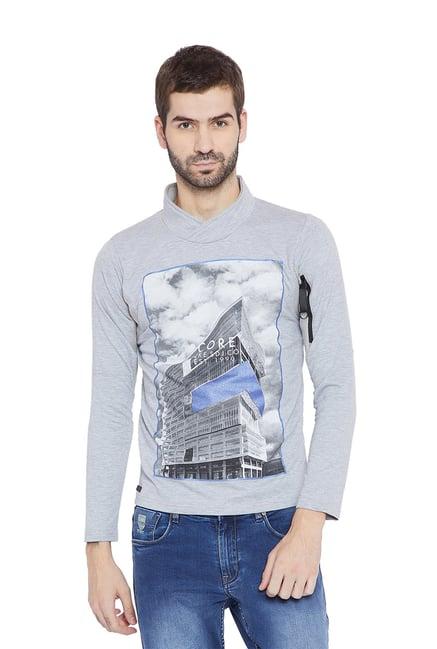 duke grey printed sweatshirt