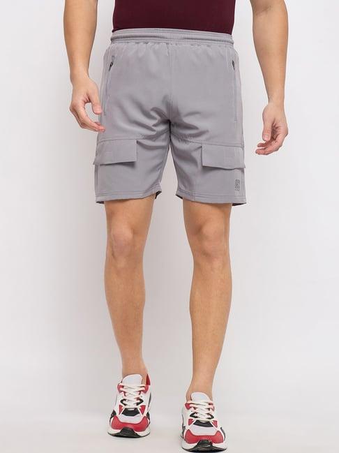 duke grey regular fit shorts