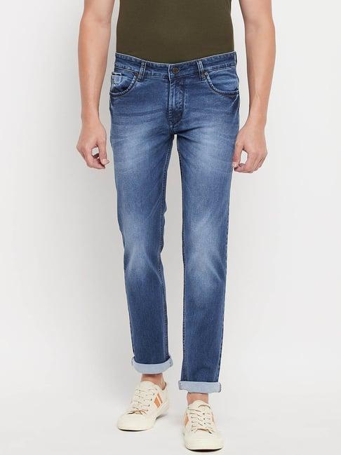 duke light blue lightly washed jeans