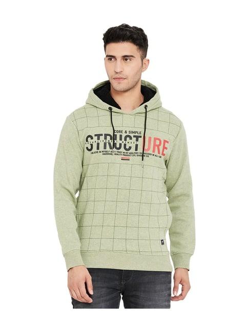 duke light green regular fit hoodie