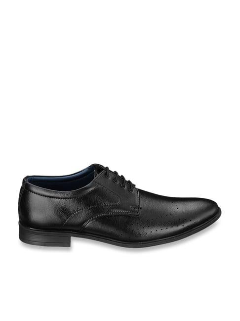 duke men's black derby shoes