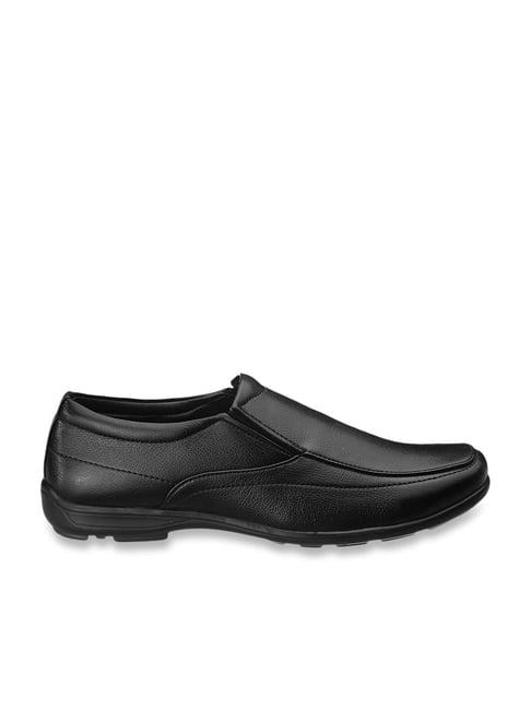 duke men's black formal loafers
