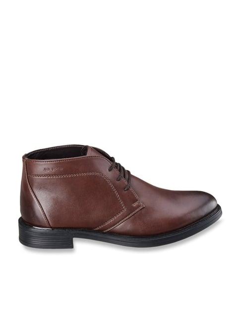 duke men's brown chukka boots