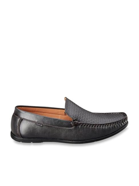 duke men's charcoal black casual loafers