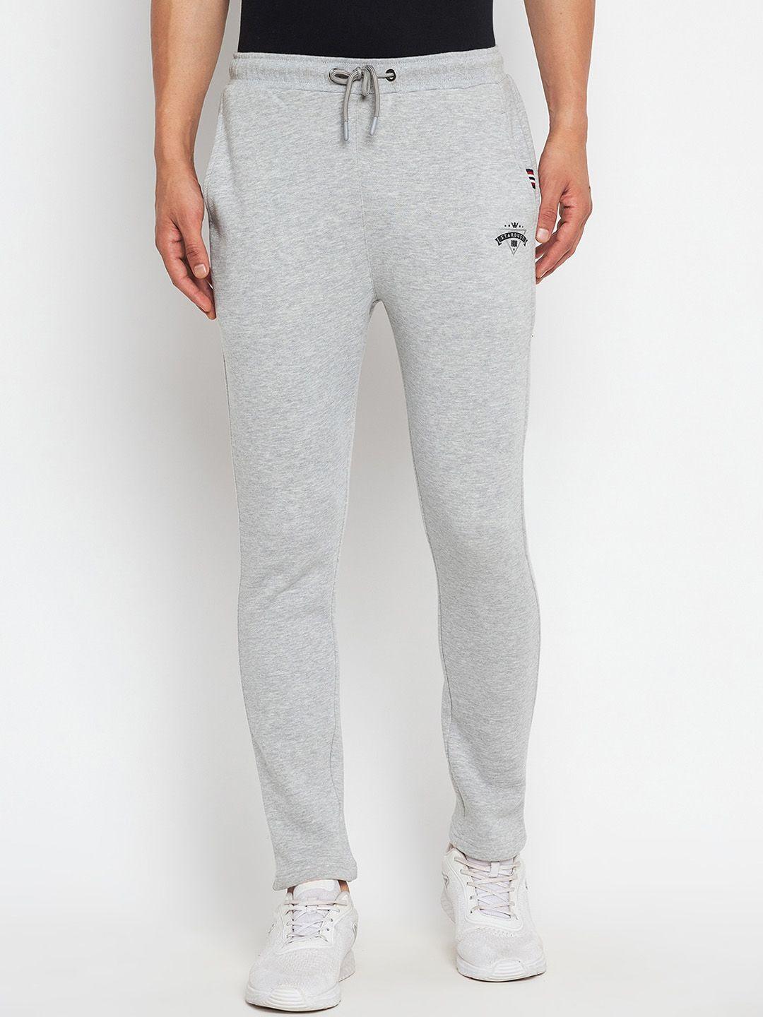 duke men cotton relaxed-fit track pants