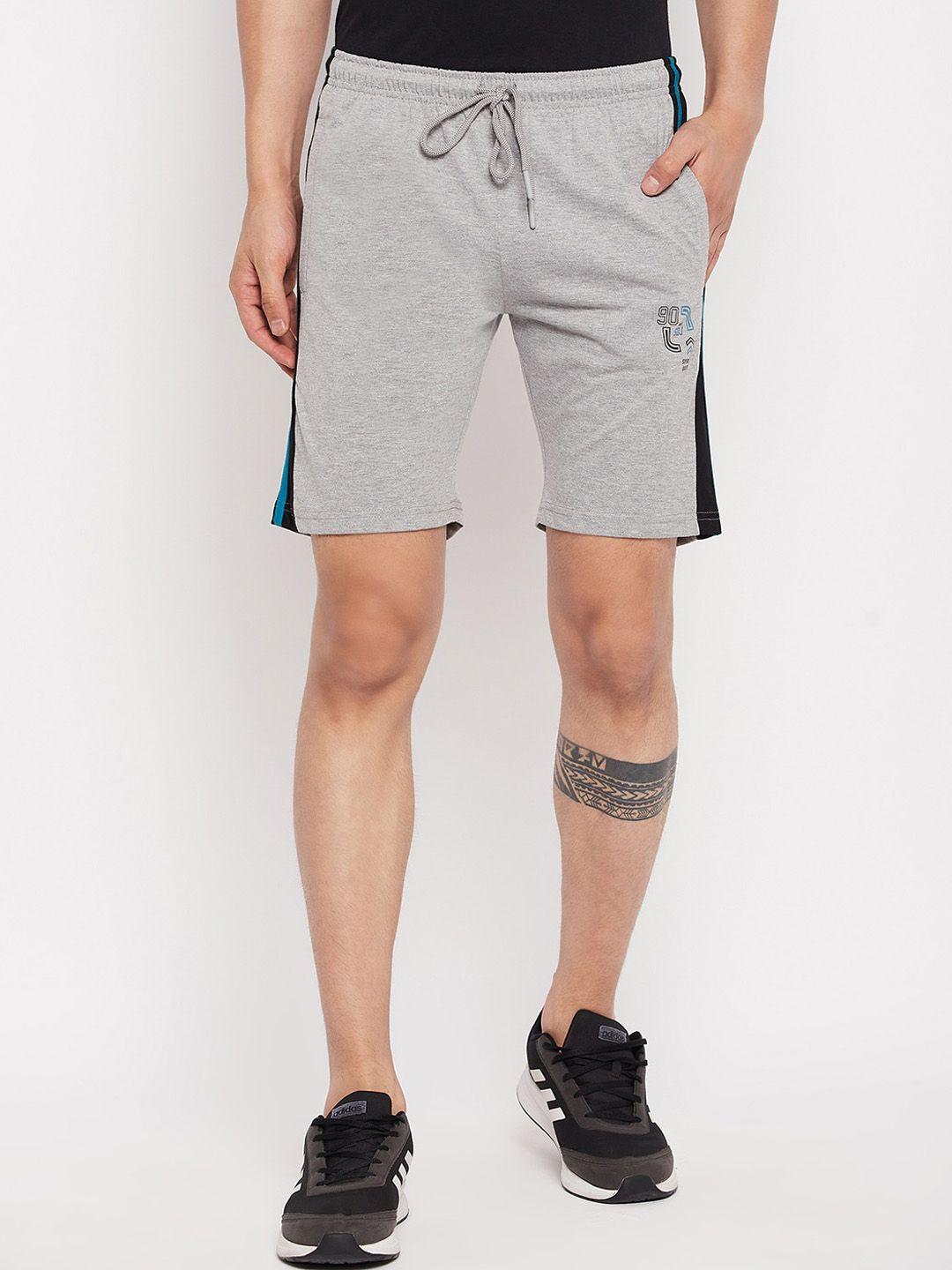 duke men mid-rise cotton sports shorts