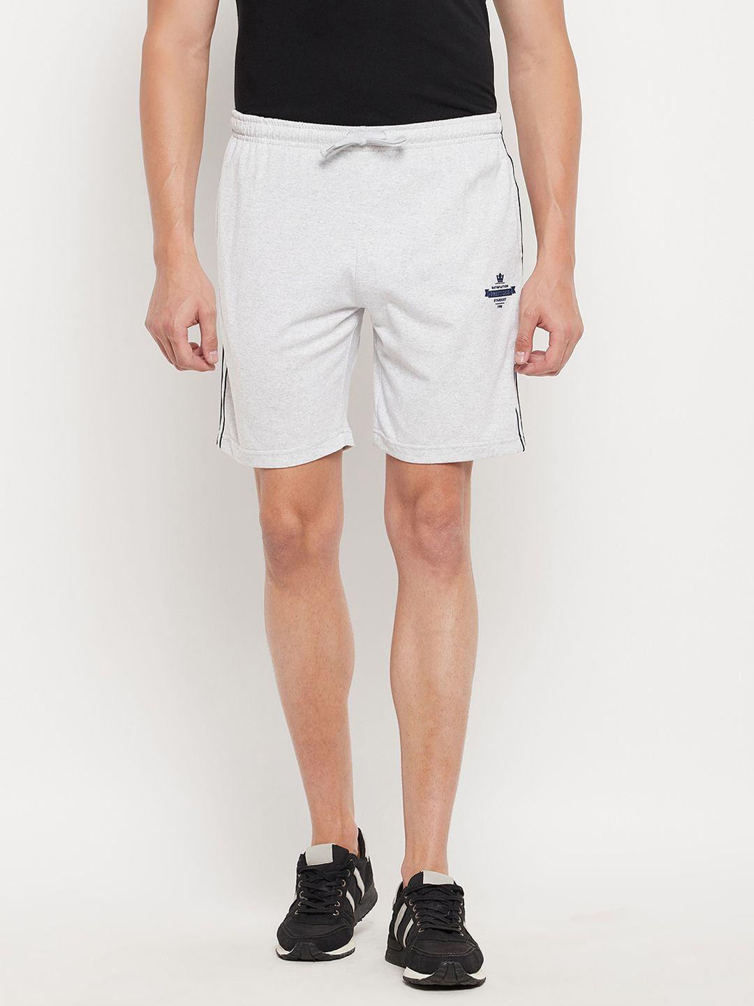 duke men white sports shorts